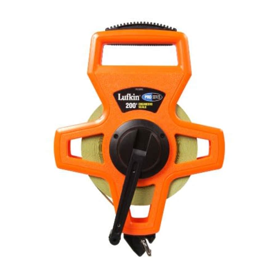 Crescent Lufkin 1/2" x 200' Pro Series Engineer's Ny-Clad Steel Tape Measure - PS1808DN for $123