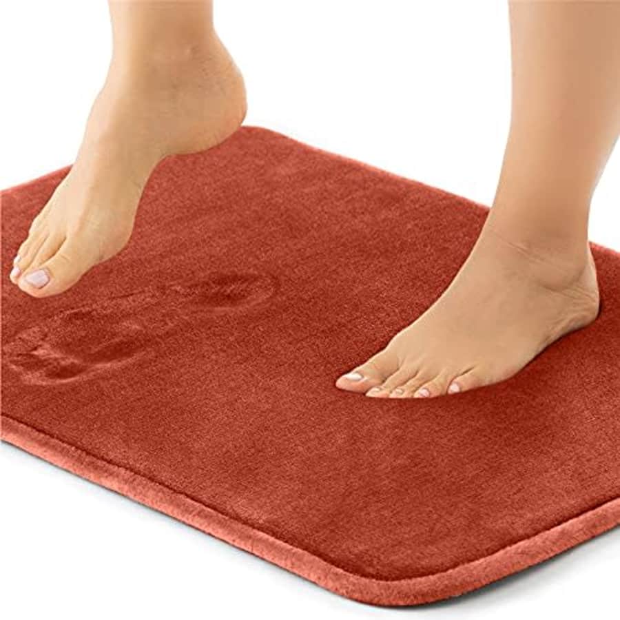 Gorilla Grip Thick Memory Foam Bath Rug, Soft Absorbent Luxury Mats, 60x17, Plush Velvet Topside, for $13 Gorilla Grip Thick Memory Foam Bath Rug, Soft Absorbent Luxury Mats, 60x17, Plush Velvet Topside, for $13