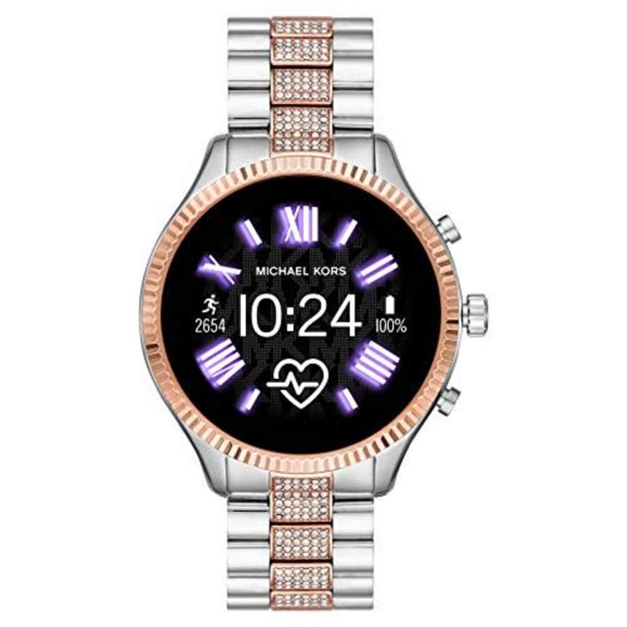 Michael Kors Access Lexington 2 Touchscreen Stainless Steel Smartwatch, Two-Tone Silver/Gold-MKT5081 for $390