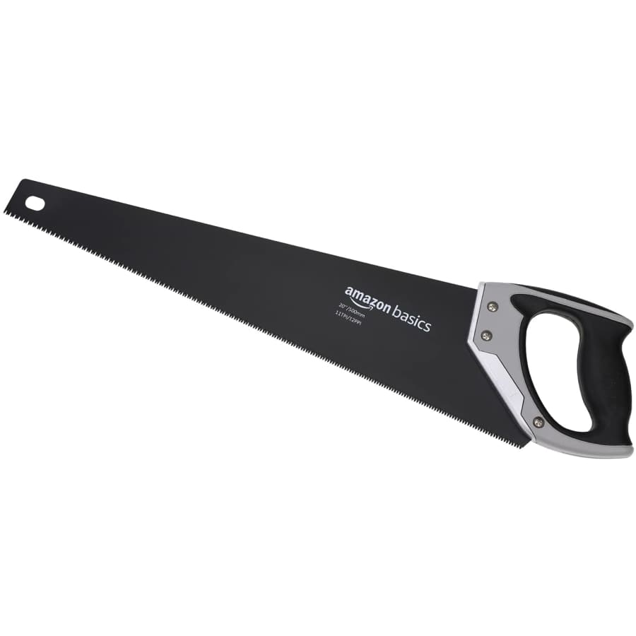 Amazon Basics SharpTooth 20" Teflon-Coated Handsaw for $17
