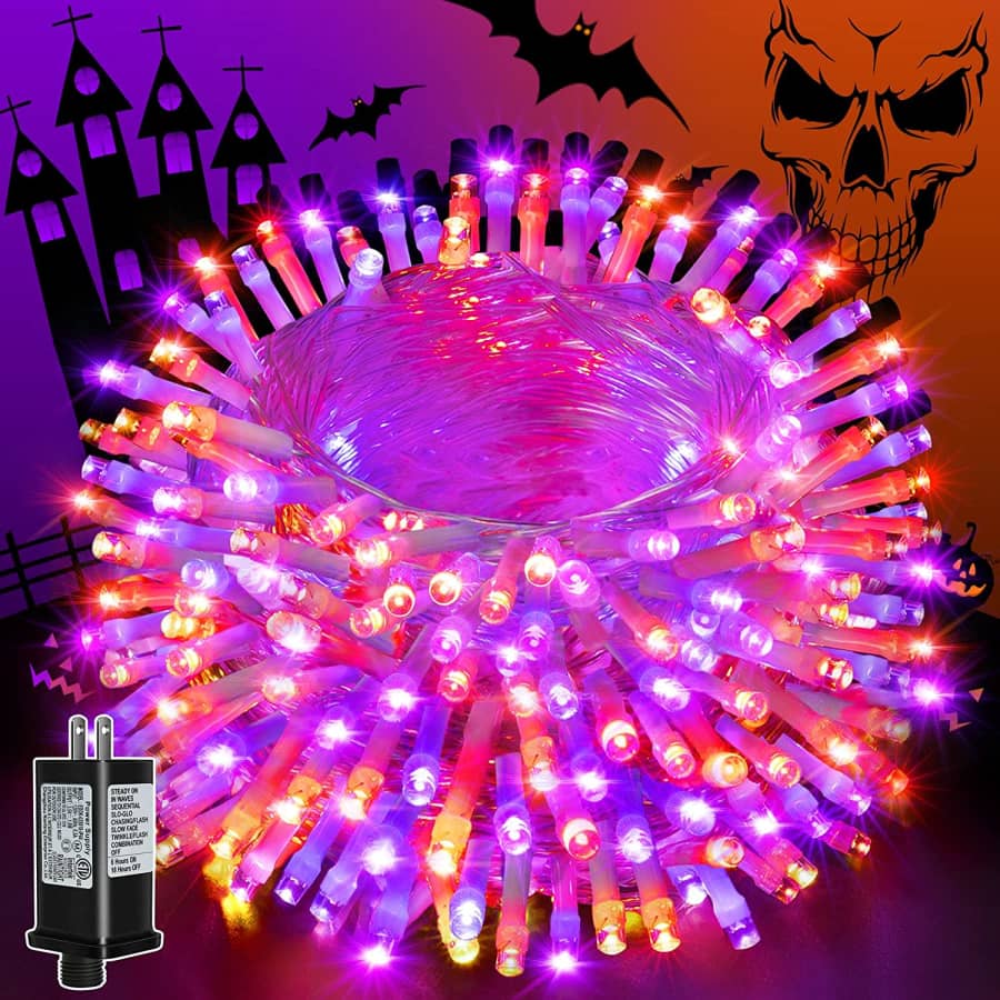 Olly Ollny 8-Foot Halloween String Lights for $10