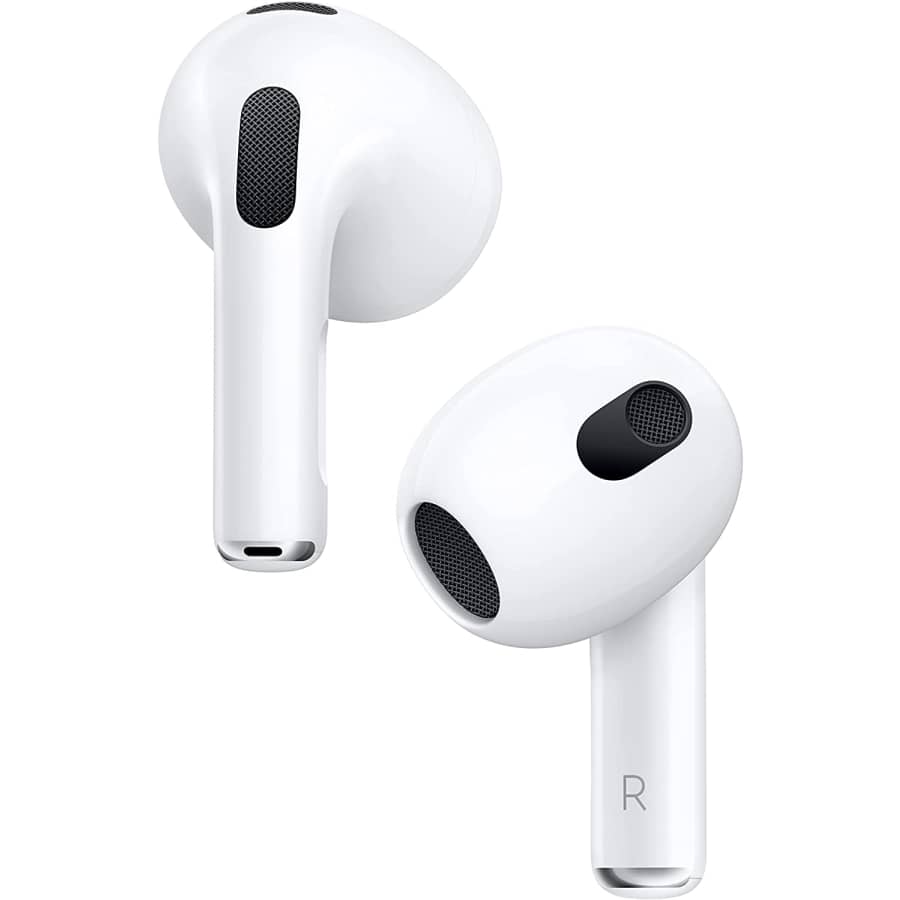Refurb 3rd-Gen. Apple AirPods w/ Charging Case (2021): $103 Refurb 3rd-Gen. Apple AirPods w/ Charging Case (2021): $103
