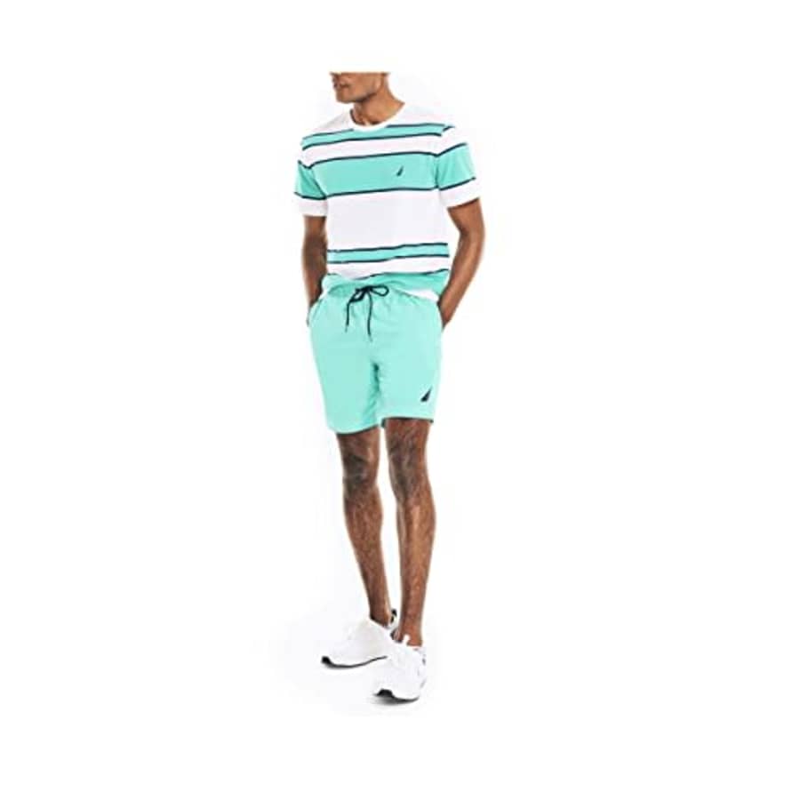 Nautica Men's Navtech Sustainably Crafted T-Shirt, Bright White, Large for $26