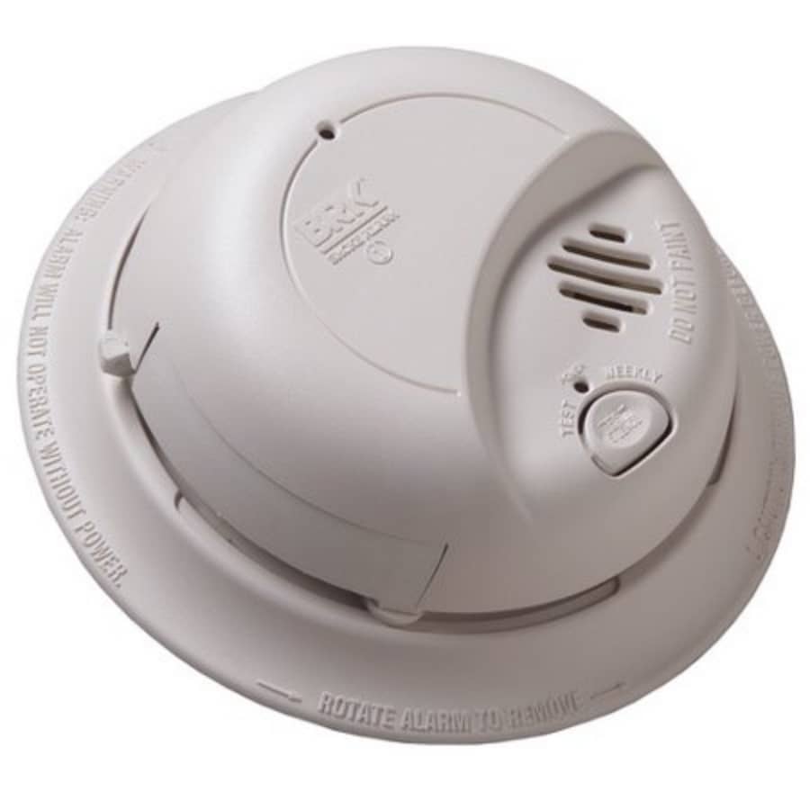 BRK Hard-Wired Smoke Alarm with Battery Backup 6-Pack for $45 BRK Hard-Wired Smoke Alarm with Battery Backup 6-Pack for $45