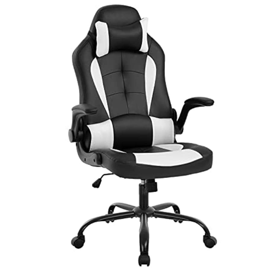 FDW PC Gaming Chair Ergonomic Office Chair Computer Desk Chair with Armrests Headrest and Lumbar for $60