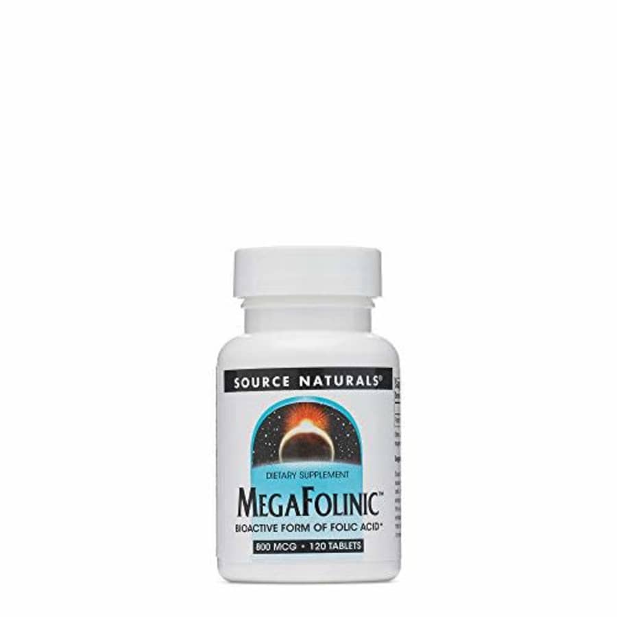 Mega Folinic Source Naturals, Inc. 120 Tabs for $20 Mega Folinic Source Naturals, Inc. 120 Tabs for $20