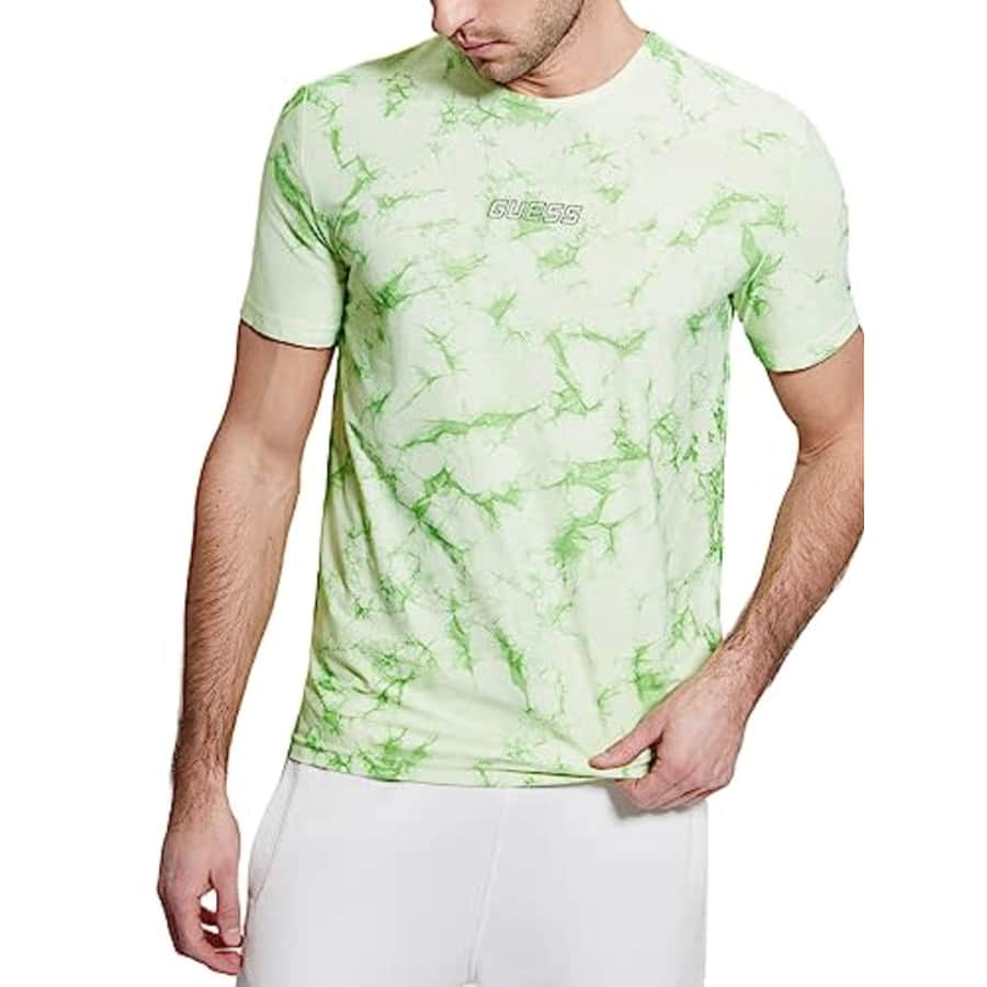 GUESS Men's Dene T-Shirt, Relish Multi for $17 GUESS Men's Dene T-Shirt, Relish Multi for $17