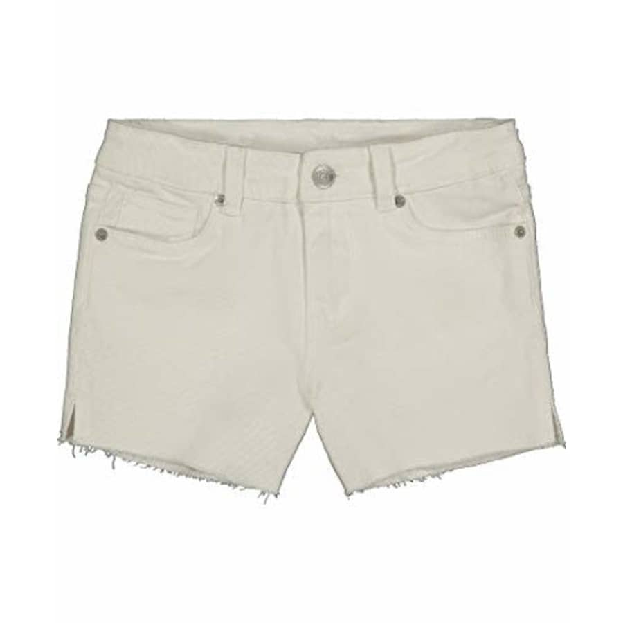 HUDSON Girls' Stretch Denim Cut-Off Shorts, White Wash, 12 for $23 HUDSON Girls' Stretch Denim Cut-Off Shorts, White Wash, 12 for $23