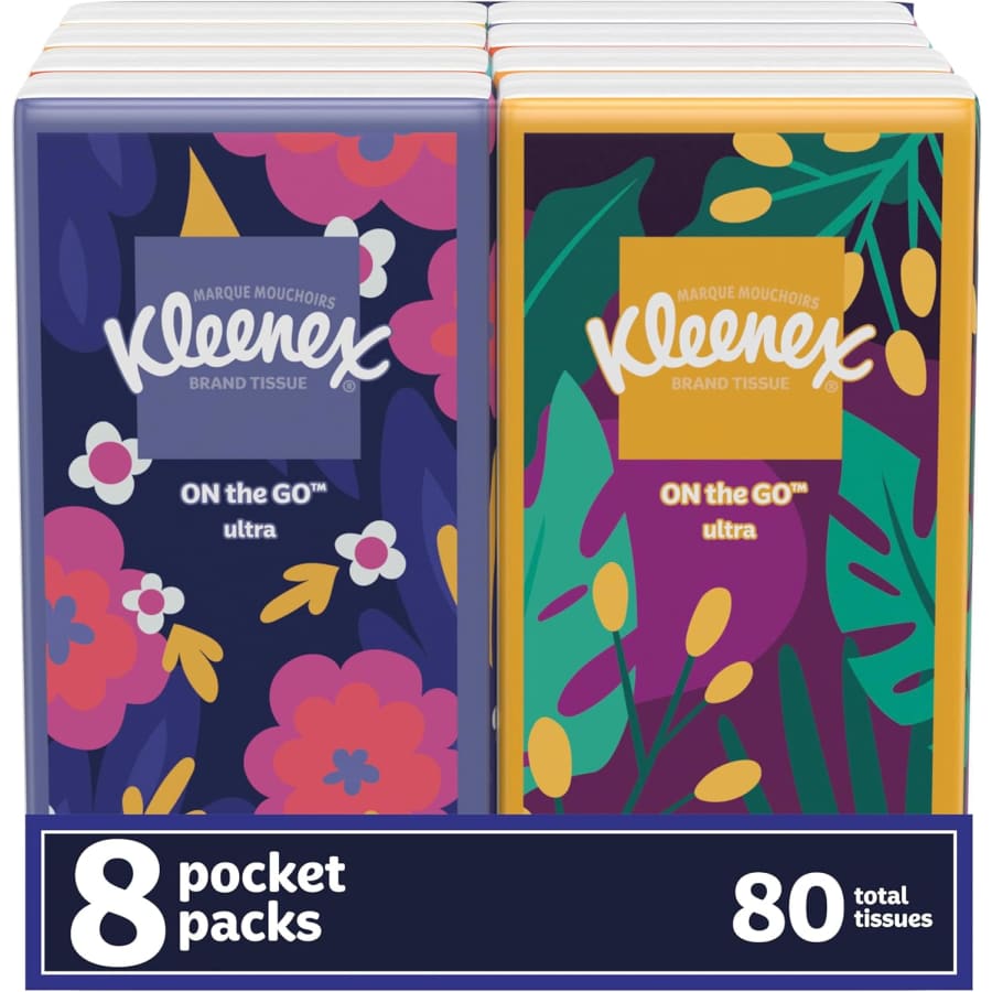 Kleenex On-the-Go 80-Count Facial Tissues for $2.23 via Sub & Save Kleenex On-the-Go 80-Count Facial Tissues for $2.23 via Sub & Save