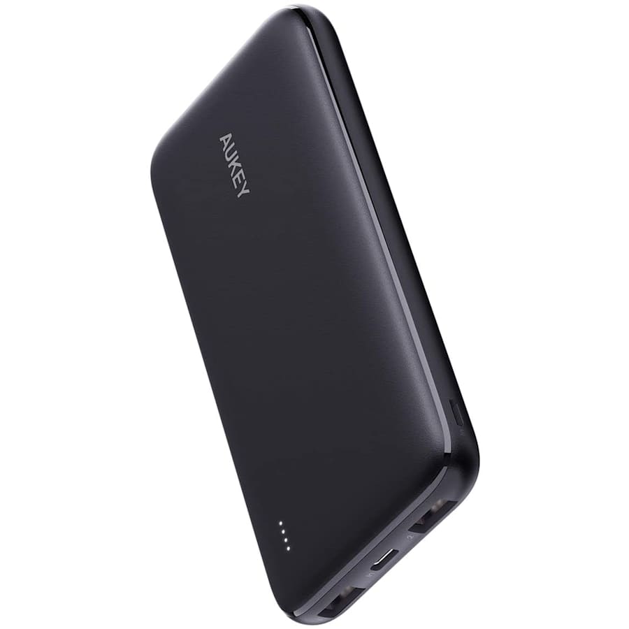 Aukey USB-C 10,000mAh Dual-Output Power Bank for $10
