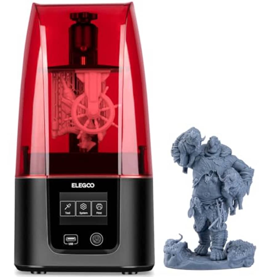 ELEGOO Resin 3D Printer, Mars 3 MSLA 3D Printer with 6.66 inches Ultra 4K Monochrome LCD and for $178 ELEGOO Resin 3D Printer, Mars 3 MSLA 3D Printer with 6.66 inches Ultra 4K Monochrome LCD and for $178