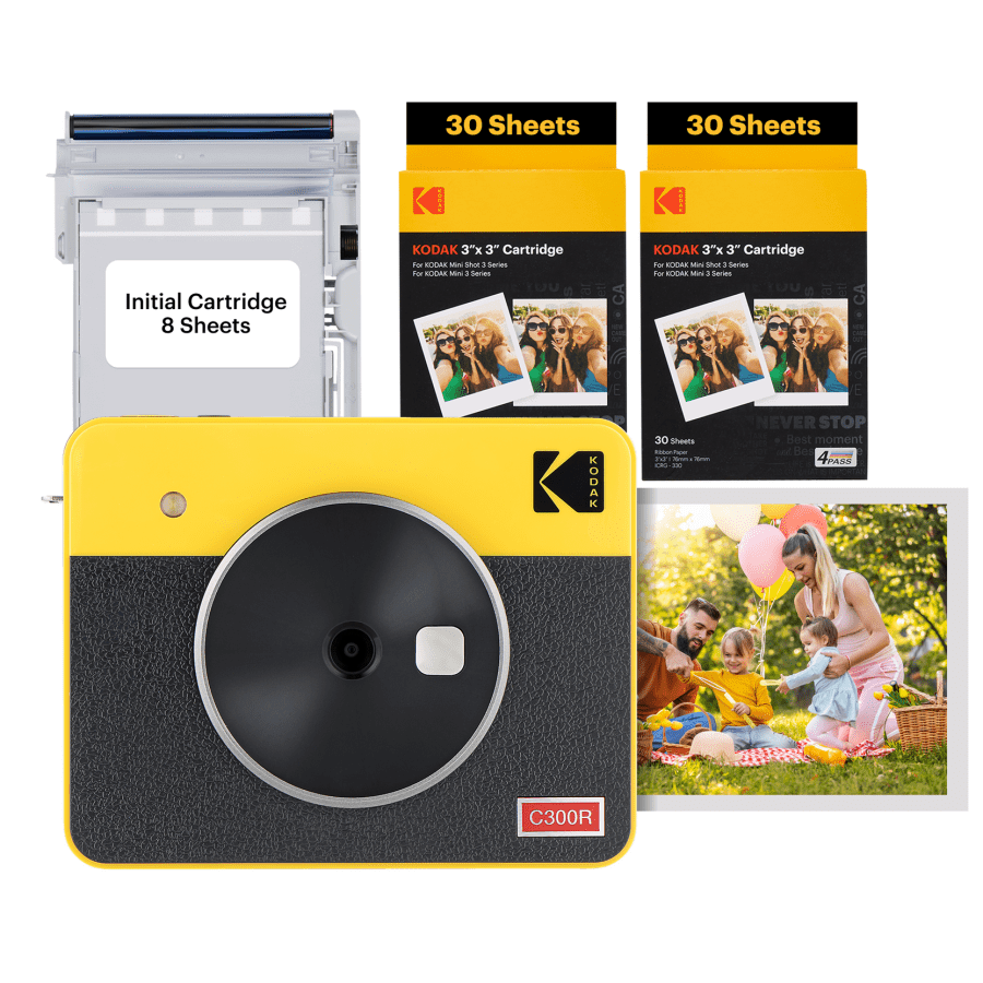 Kodak Mini Shot 3 Retro Camera & Cartridge Bundle for $119 Kodak Mini Shot 3 Retro Camera & Cartridge Bundle for $119