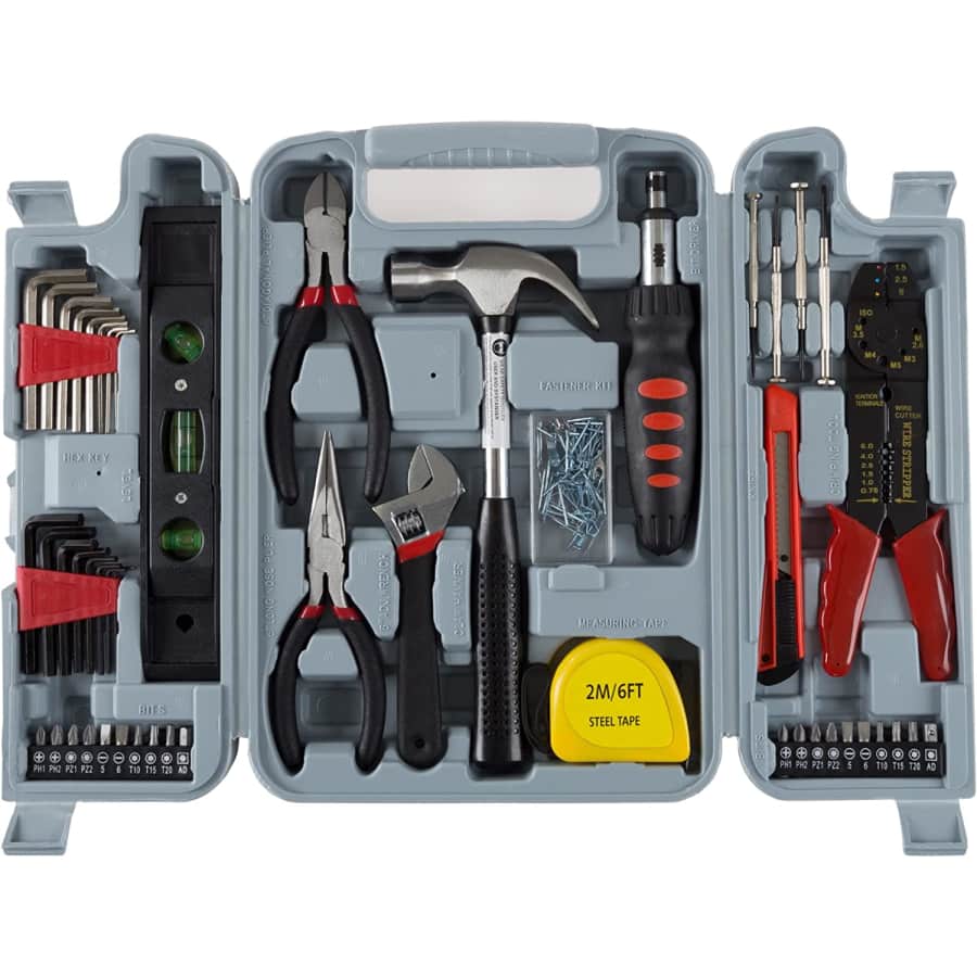 Stalwart 130-Piece Hand Tool Set for $22