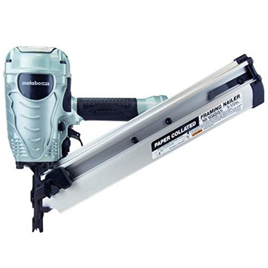 Metabo HPT Framing Nailer, 2" up to 3-1/2" Paper Collated Framing Nails, .113 - .148, 30 Degree for $179 Metabo HPT Framing Nailer, 2" up to 3-1/2" Paper Collated Framing Nails, .113 - .148, 30 Degree for $179