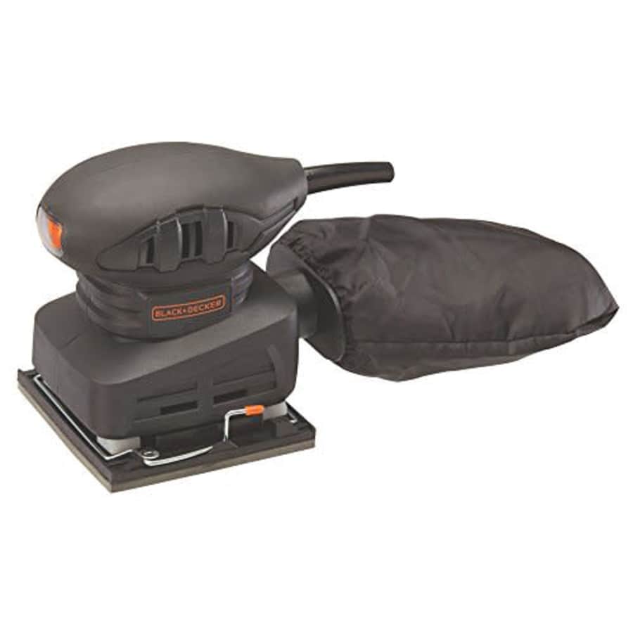 BLACK+DECKER Electric Sander, 1/4 Sheet, 1.5-Amp (BDEQS15C) for $39