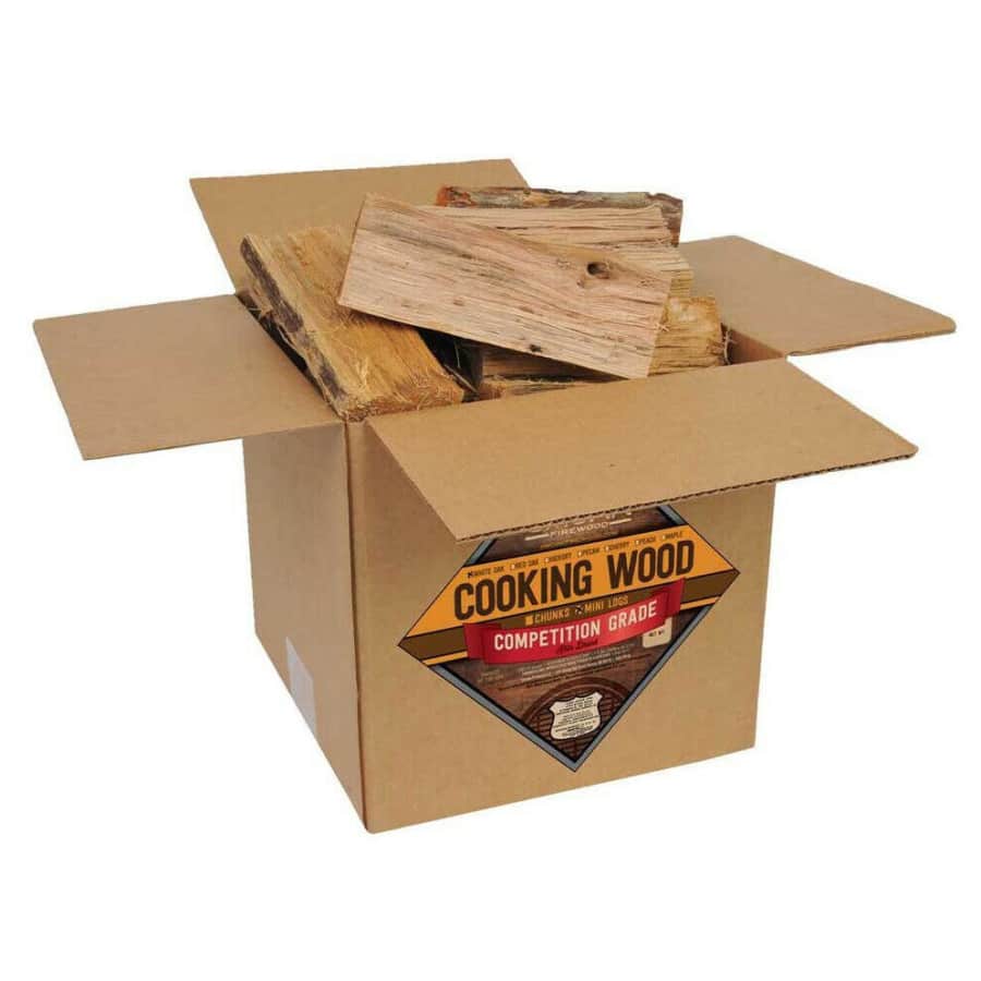 Smoak Firewood White Oak Mini Logs Cooking Wood 25- to 30-lb. Box for $48