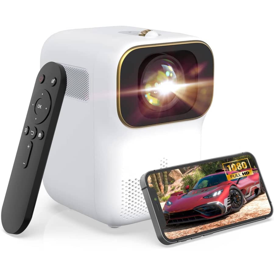 Wewatch 1080p WiFi Portable Mini Projector for $89 Wewatch 1080p WiFi Portable Mini Projector for $89