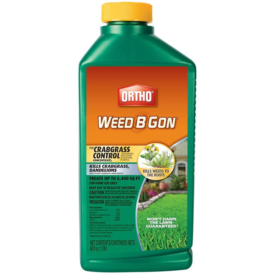 Ortho Weed-B-Gon Plus Crabgrass Control 40-oz. Bottle for $12