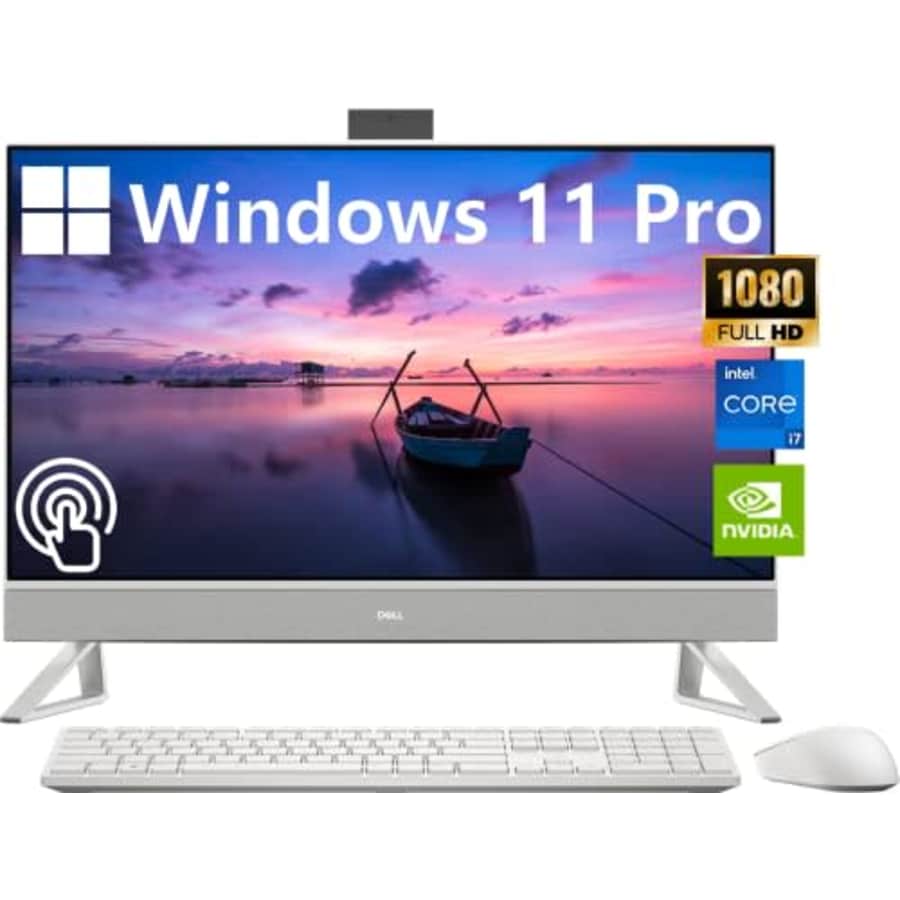 Dell Inspiron 27 7000 7710 All-in-One Business Desktop, 27" FHD Touchscreen, Intel Core i7-1255U, for $1,699