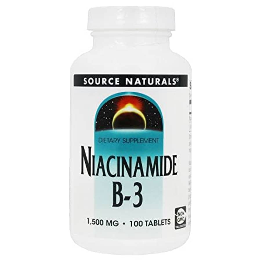 Source Naturals Niacinamide 1500mg Vitamin B-3 Timed Release Energy Support - 100 Tablets for $10