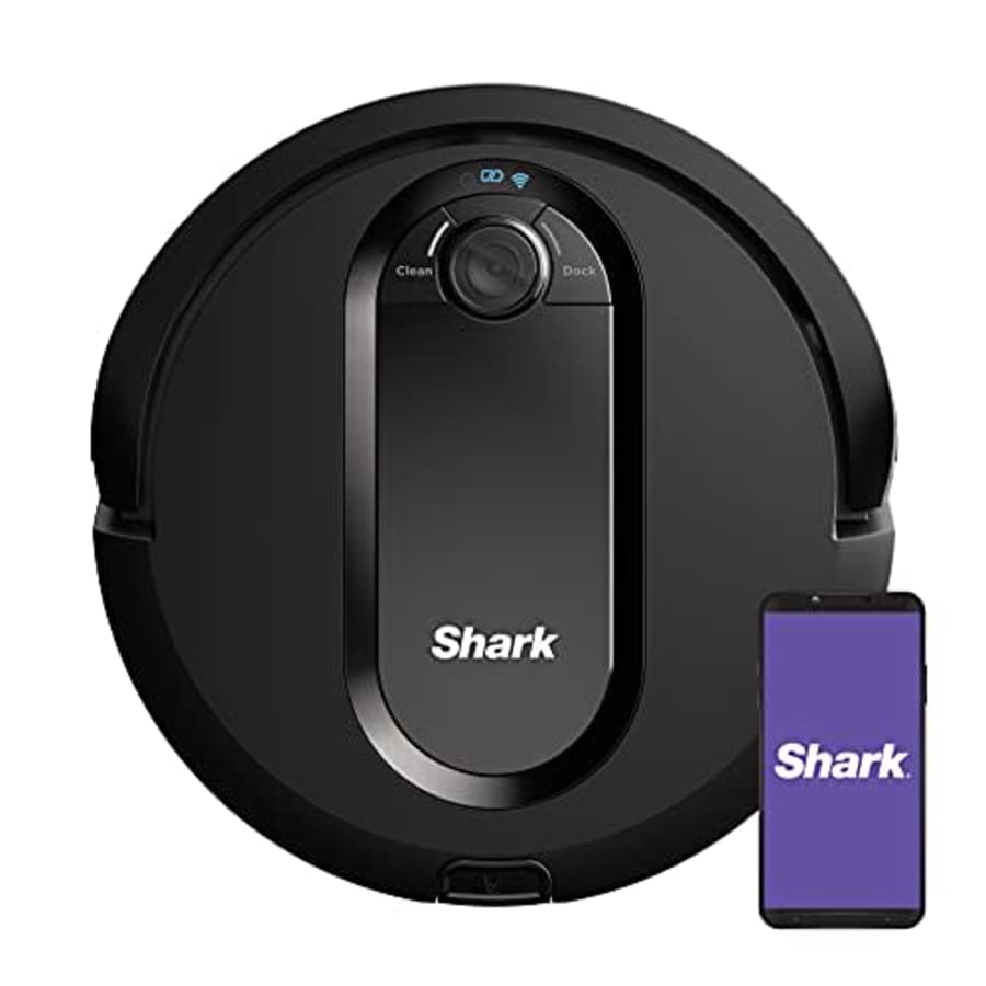 Shark IQ Robot RV1100 App-Controlled Robot Vacuum with WiFi and Home Mapping, Pet Hair Strong for $160