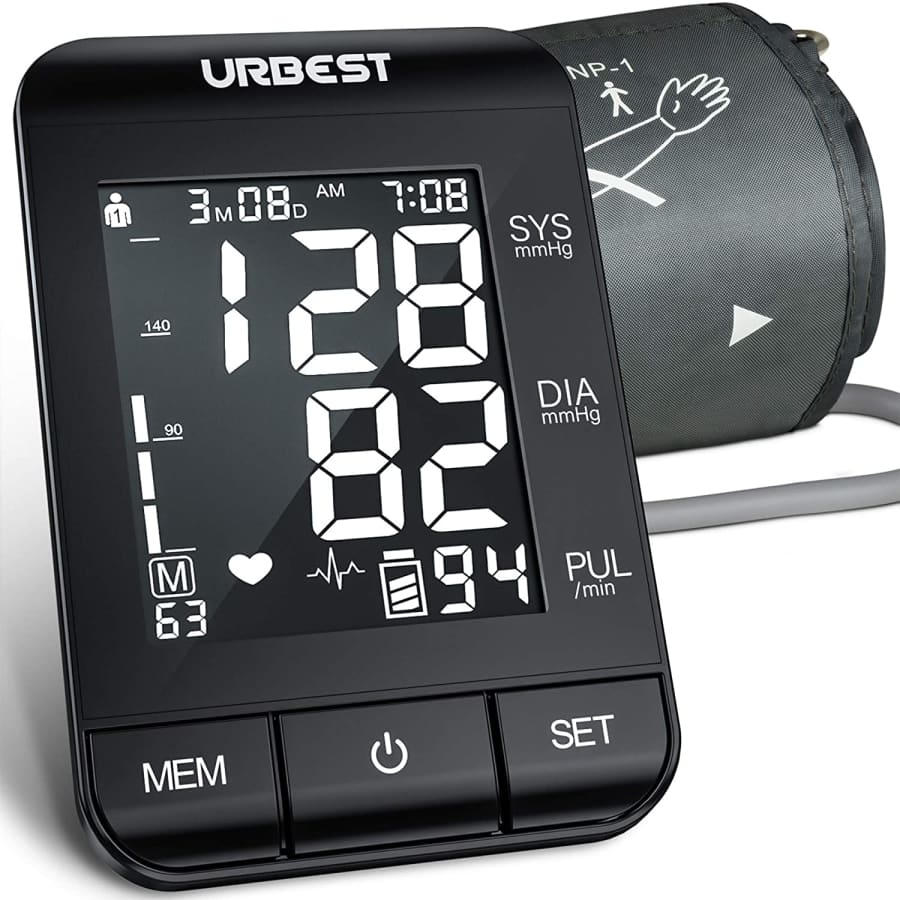 Urbest Upper Arm Digital Blood Pressure Cuff for $14 Urbest Upper Arm Digital Blood Pressure Cuff for $14