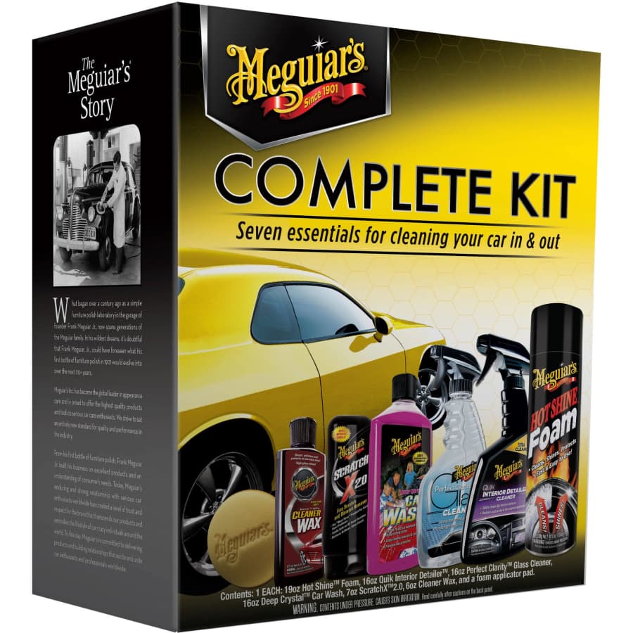 Meguiar's 7-Piece Complete Car Care Kit for $24