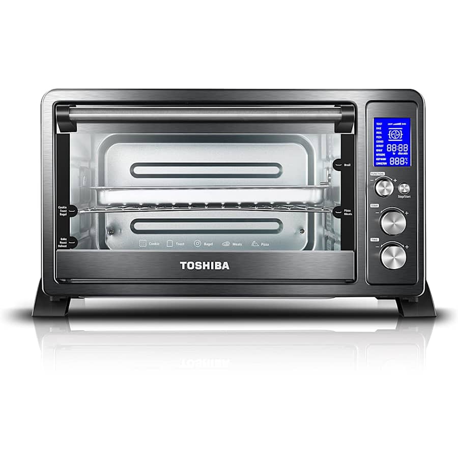 Toshiba Digital Convection 6-Slice Toaster Oven for $77 Toshiba Digital Convection 6-Slice Toaster Oven for $77