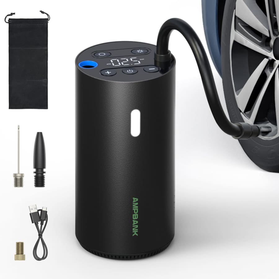 Ampbank Portable Tire Inflator for $20 Ampbank Portable Tire Inflator for $20