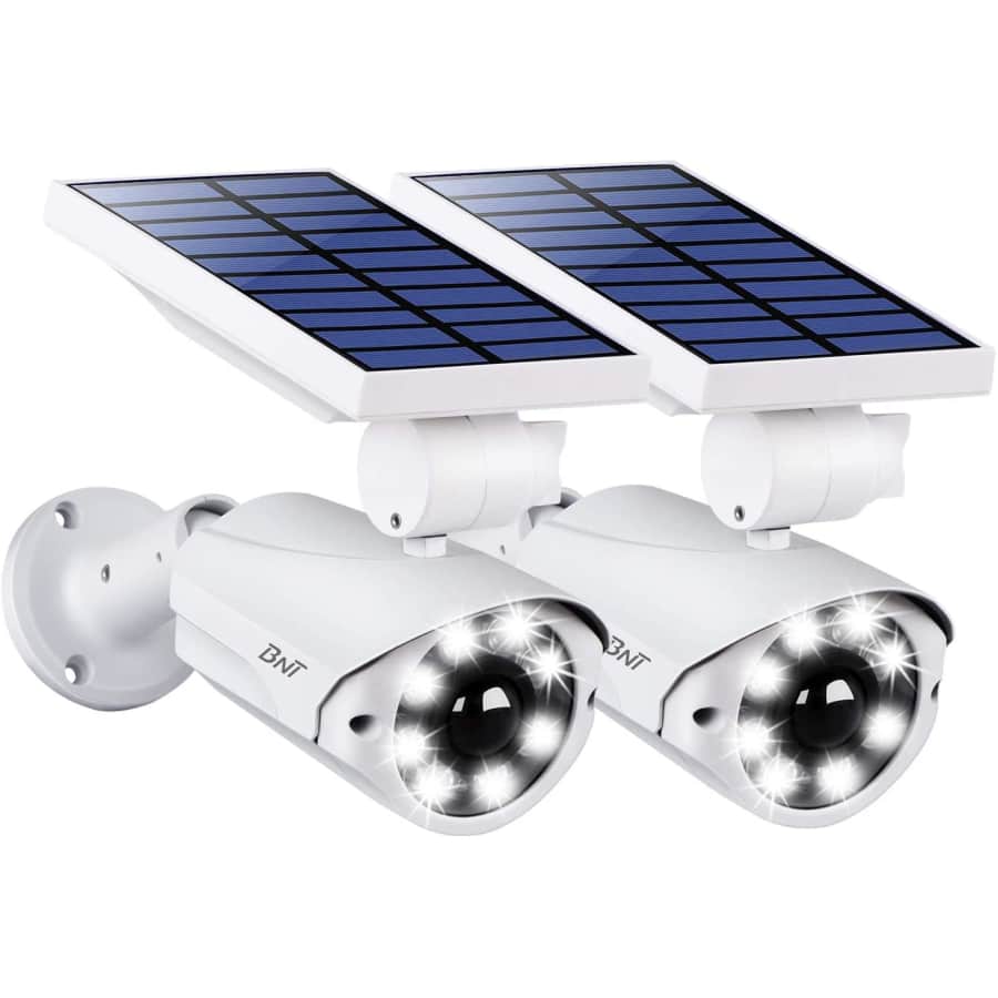 BNT Solar LED Flood Light 2-Pack for $30