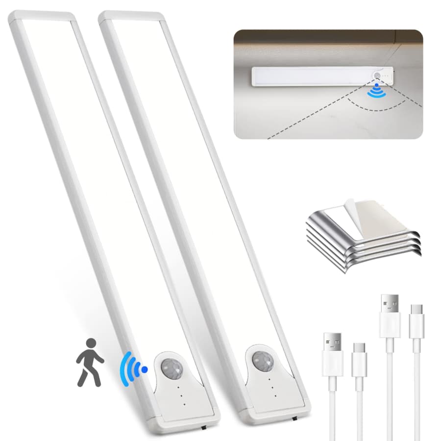 Pak 8" LED Under-Cabinet Light 2-Pack for $11