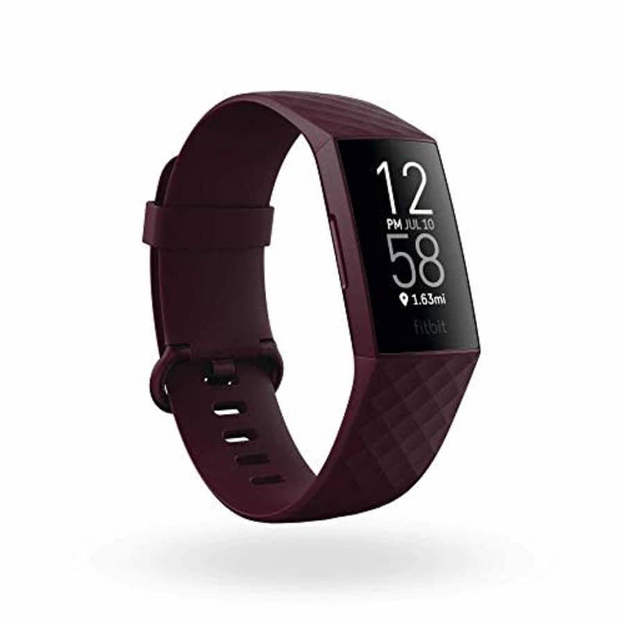 Fitbit Charge 4 Fitness Tracker Rosewood NFC for $123