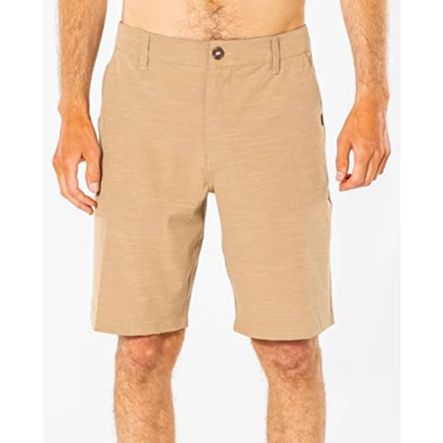Rip Curl Men's Jackson Boardwalk Hybrid Shorts, Dark Khaki, 29 for $37