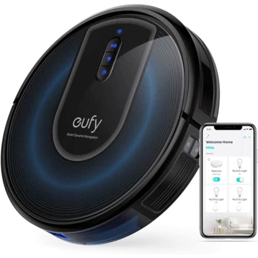 eufy Robot Vacuum G30, 2000 Pa Suction, Robot Vacuum for Carpets and Hard Floors, Ideal for Pet for $180 eufy Robot Vacuum G30, 2000 Pa Suction, Robot Vacuum for Carpets and Hard Floors, Ideal for Pet for $180