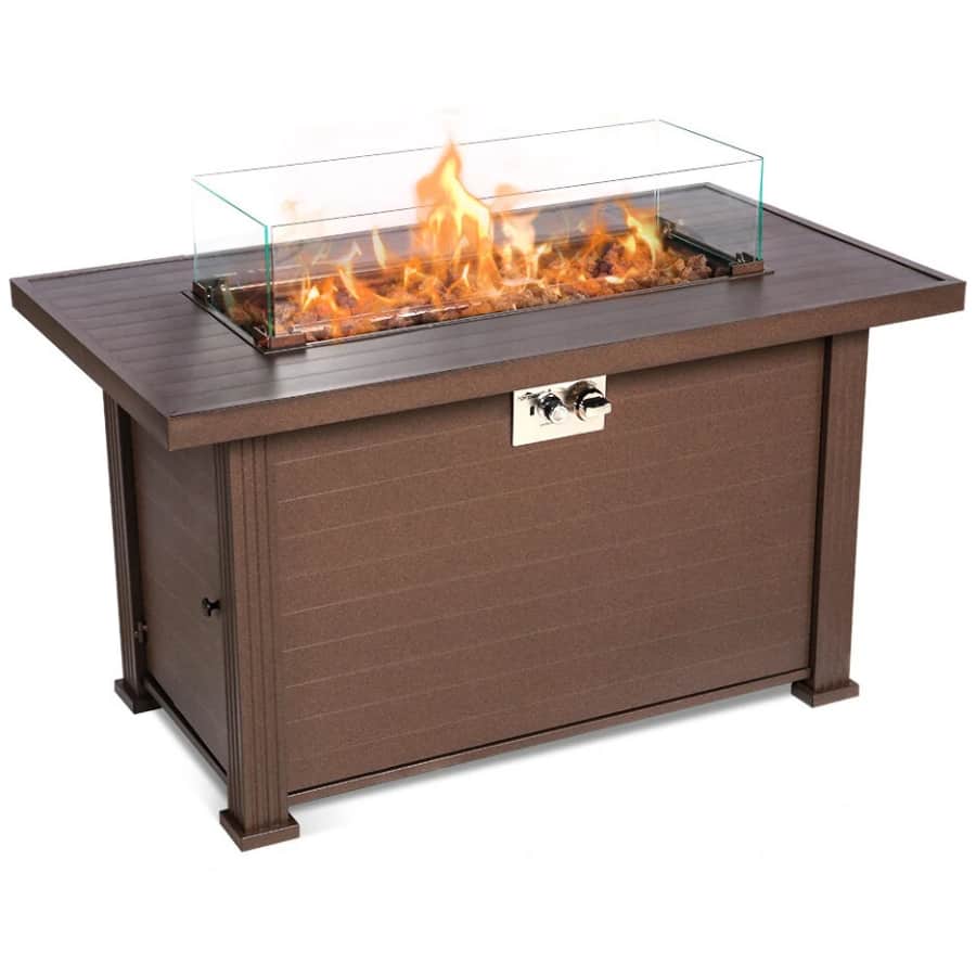 Topshak 44" Gas Fire Pit Table for $200 Topshak 44" Gas Fire Pit Table for $200