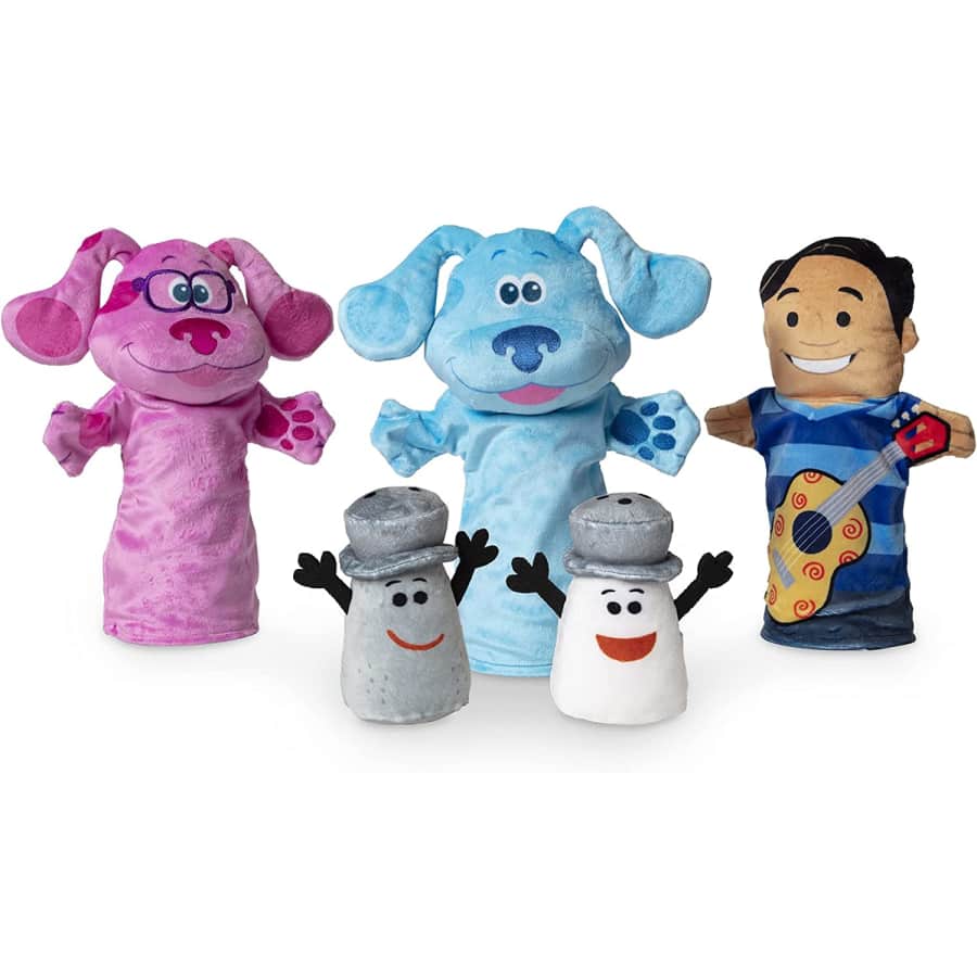 Melissa & Doug 5-Piece Blue's Clues Hand & Finger Puppets for $24 Melissa & Doug 5-Piece Blue's Clues Hand & Finger Puppets for $24