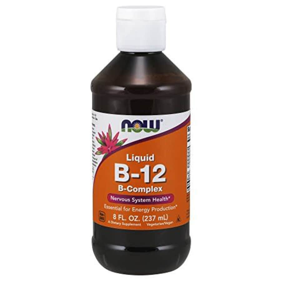 Now Foods NOW Supplements, Vitamin B-12 Complex Liquid, Energy Production*, Nervous System Health*, 8-Ounce for $15