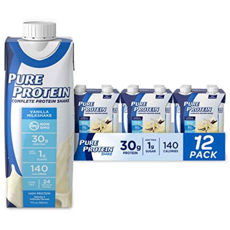 Pure Protein Complete Ready to Drink Protein Shake, Keto Diet Friendly Snack, 30g Whey Protein, for $30 Pure Protein Complete Ready to Drink Protein Shake, Keto Diet Friendly Snack, 30g Whey Protein, for $30