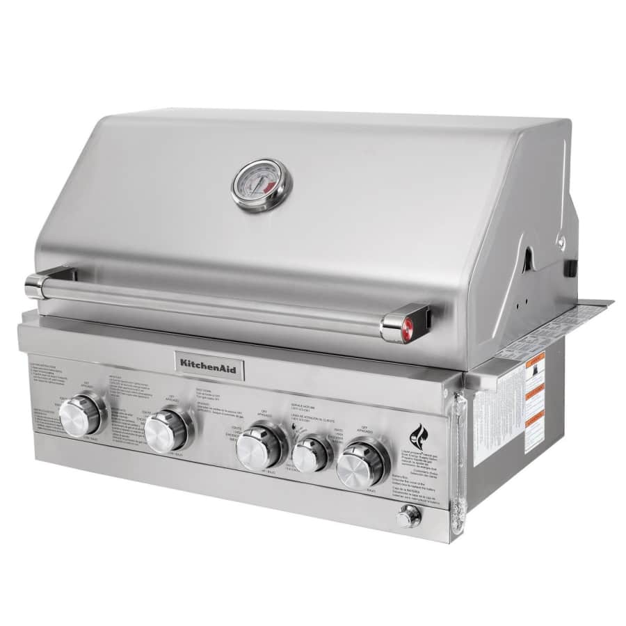 KitchenAid 4-Burner Built-in Gas Grill for $798 KitchenAid 4-Burner Built-in Gas Grill for $798