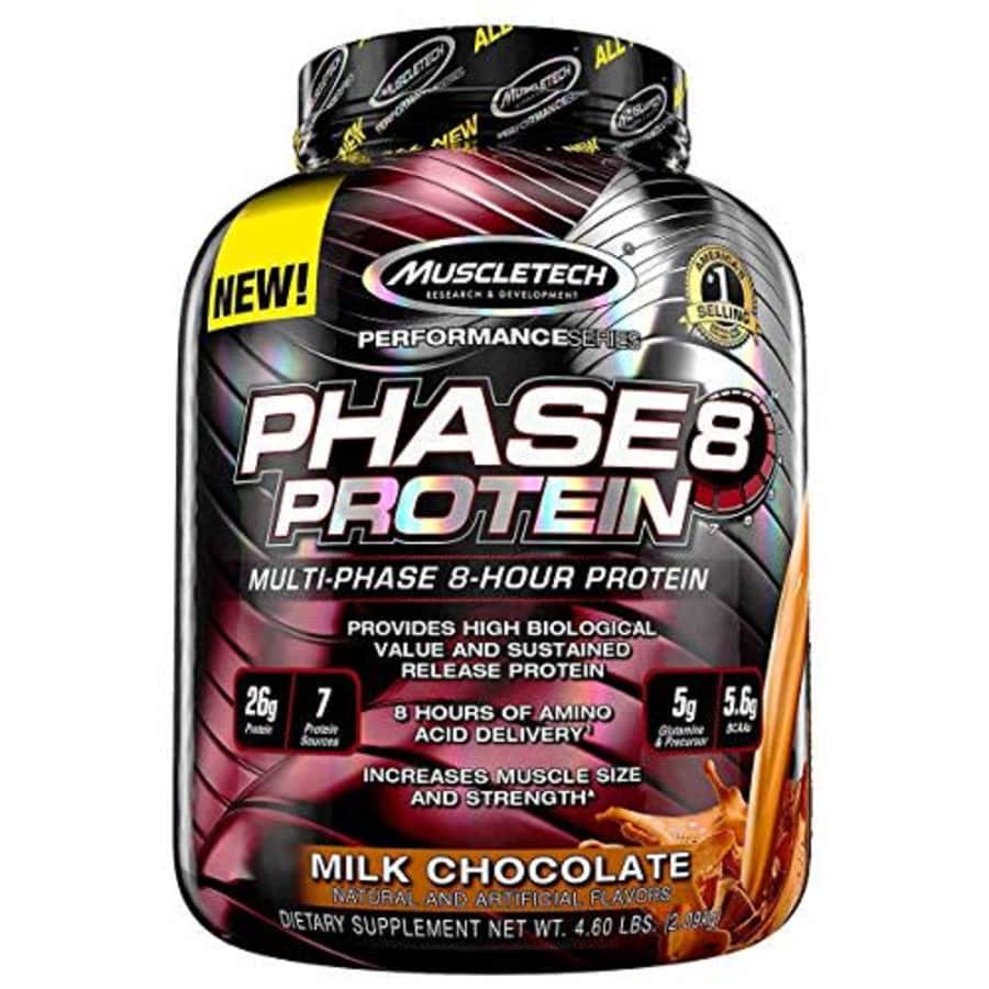 MuscleTech Phase8 Whey Protein Powder Blend 4.6-lb. Jug for $131 MuscleTech Phase8 Whey Protein Powder Blend 4.6-lb. Jug for $131