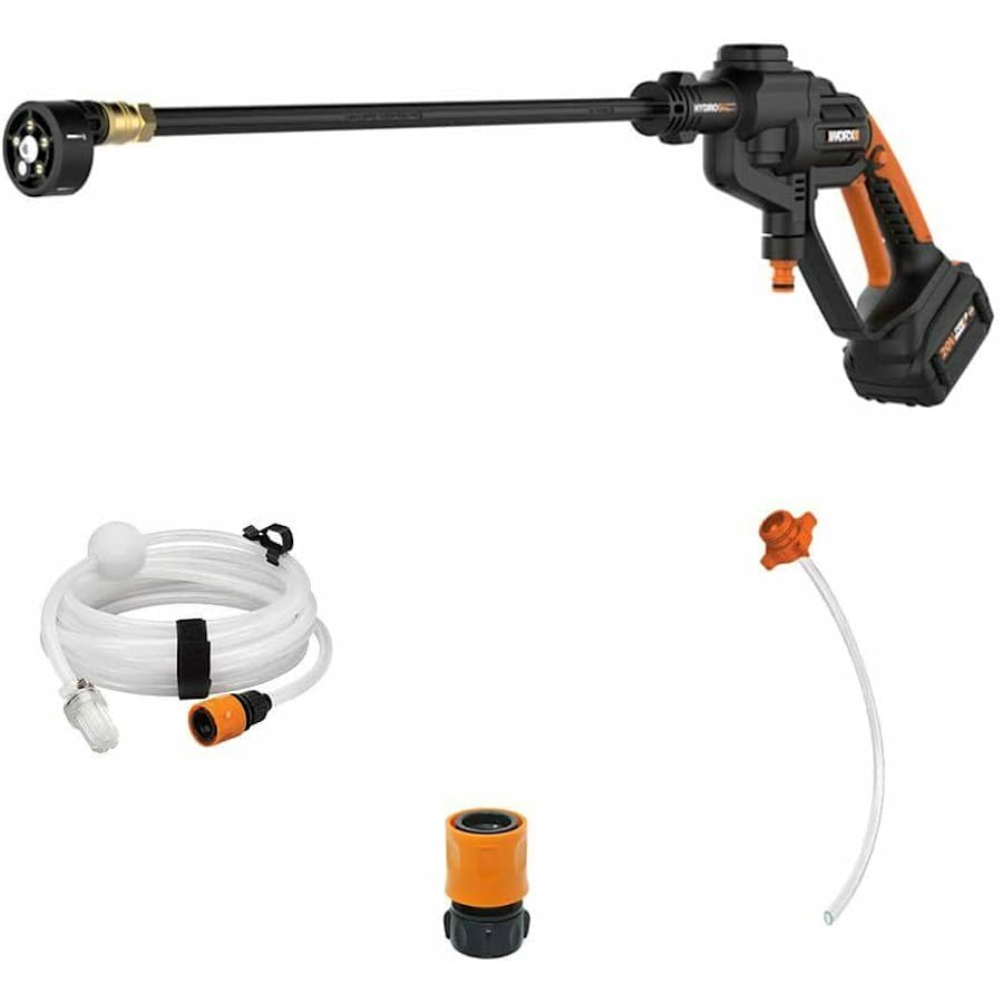 Worx HydroShot 20V Li-ion Portable Power Cleaner Kit for $57 Worx HydroShot 20V Li-ion Portable Power Cleaner Kit for $57