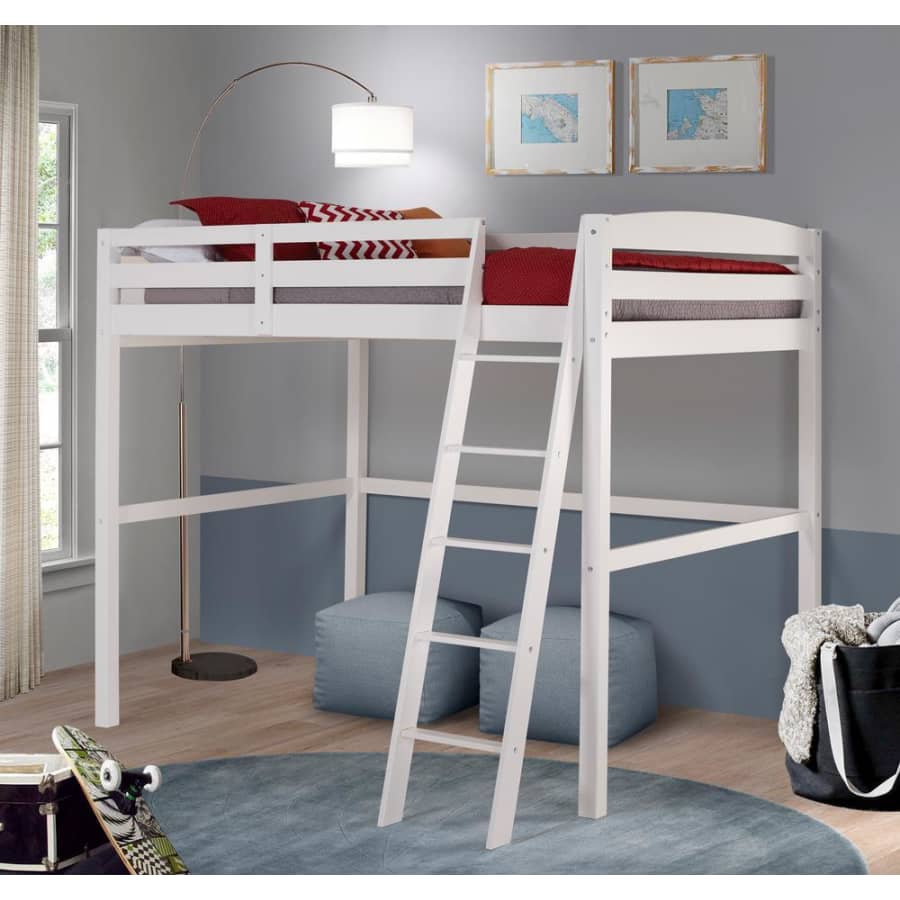 Camaflexi Tribeca-Concord Solid Wood High Loft Twin Bed for $365