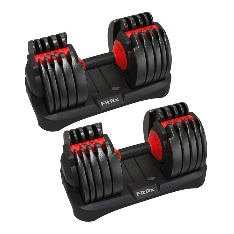 FitRx SmartBell Quick-Select Adjustable Dumbbell 2-Pack for $169 FitRx SmartBell Quick-Select Adjustable Dumbbell 2-Pack for $169