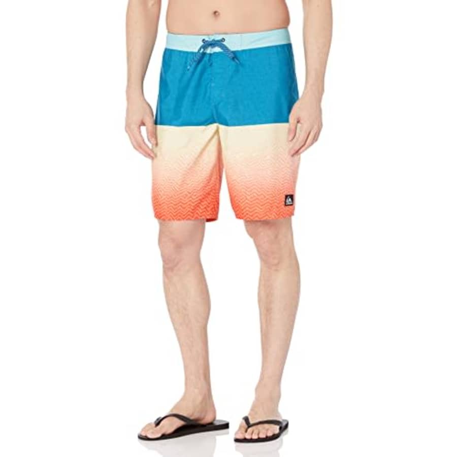 Quiksilver Men's Standard Everyday Five 0 20 Boardshort Swim Trunk, Seaport, 40 for $18