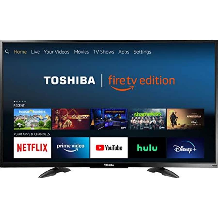 Toshiba 50" 4K HDR Ultra HD Fire TV for $280