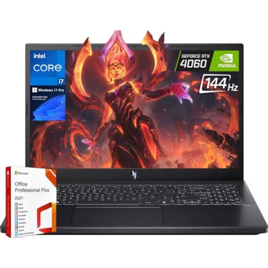 acer Newest Nitro V Gaming Laptop, with Microsoft Office Lifetime License, Intel i7-13620H CPU, for $1,499