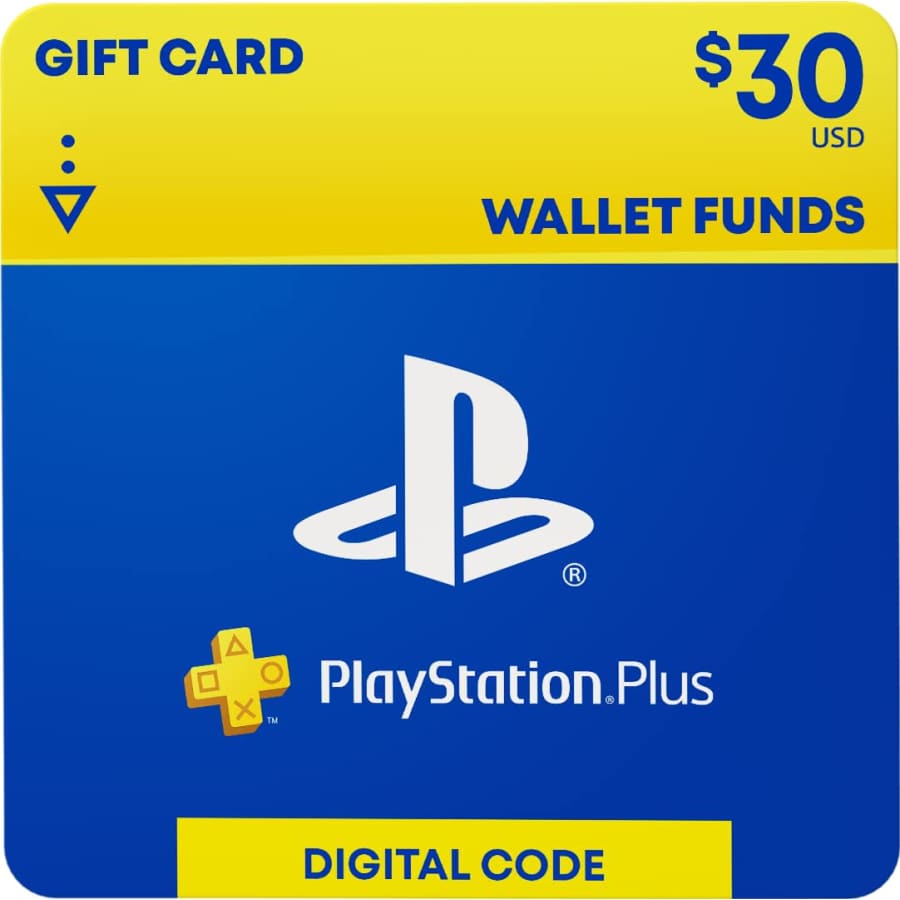 $30 Playstation Plus Digital Gift Card: $27