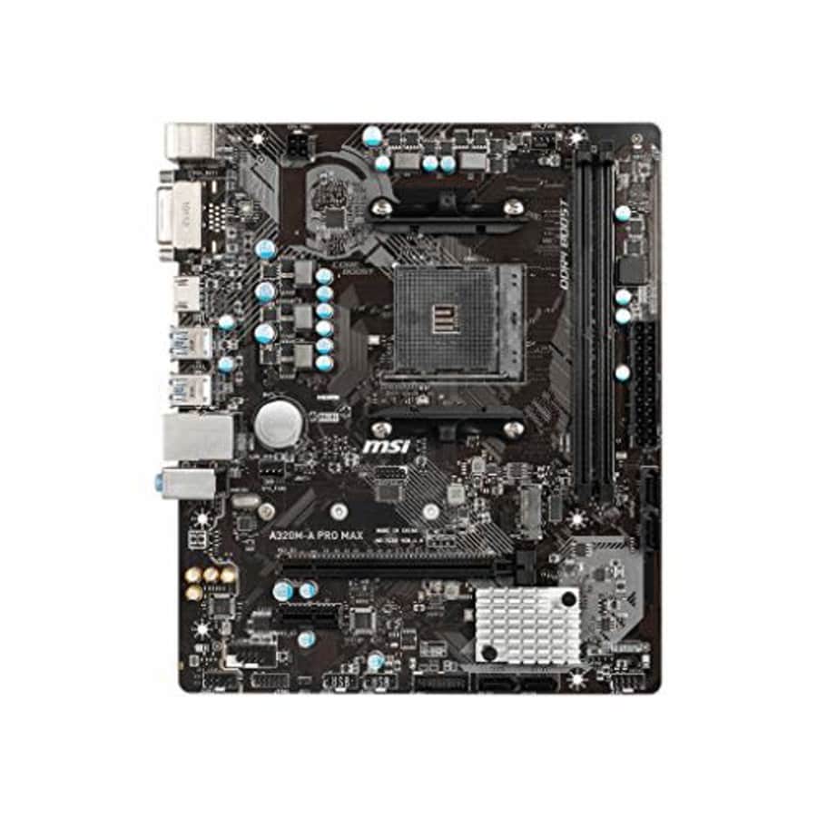 MSI Pro Max AMD A320 AM4 Micro ATX DDR4-SDRAM Motherboard for $46