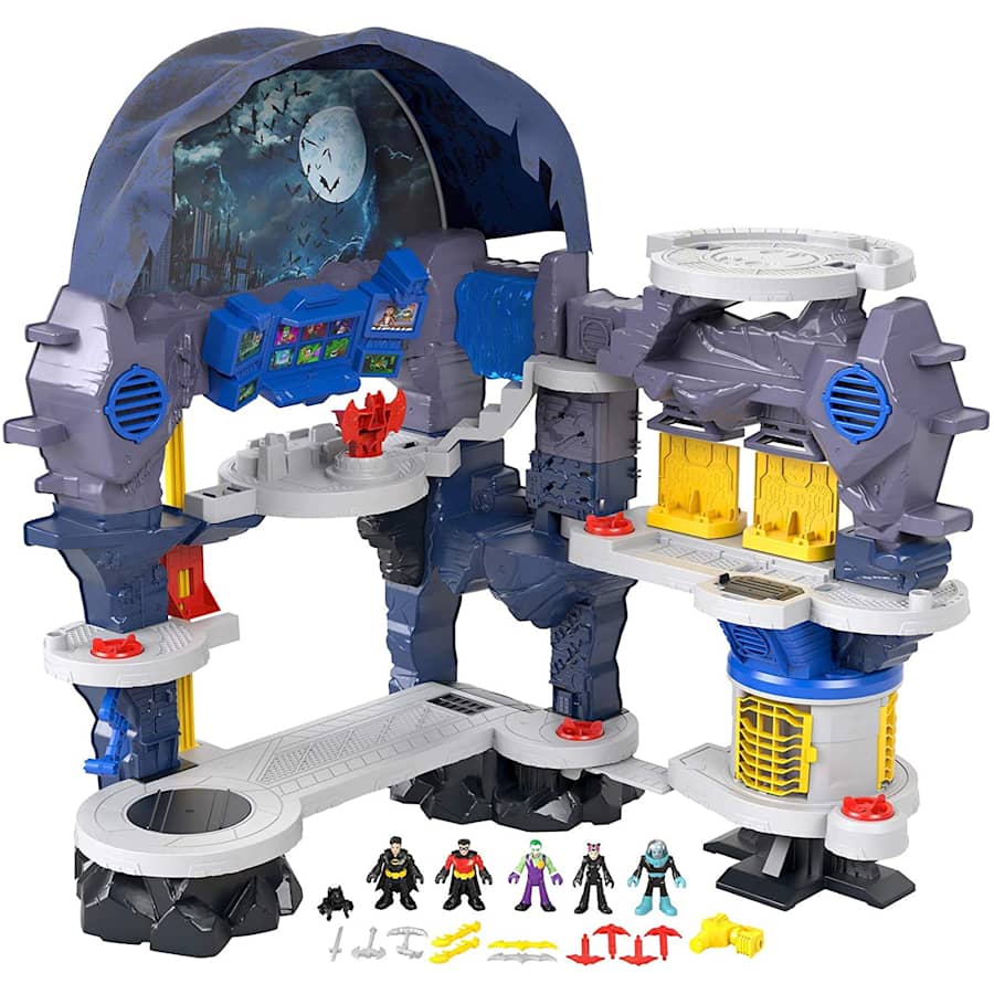 Fisher-Price Imaginext DC Super Friends Super Surround Batcave Playset for $115