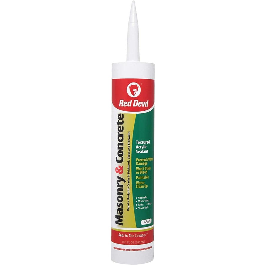 Red Devil Masonry and Concrete Acrylic Sealant 10-oz. 12-Pack for $33